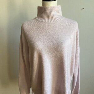 french Connection Mock Neck Lavender Sweater Small